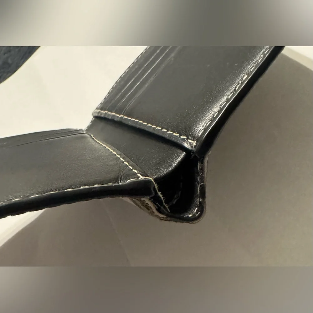 BURBERRY Check Bifold Wallet